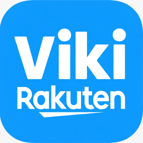 Imagem da logo do app de streaming Viki Rakuten